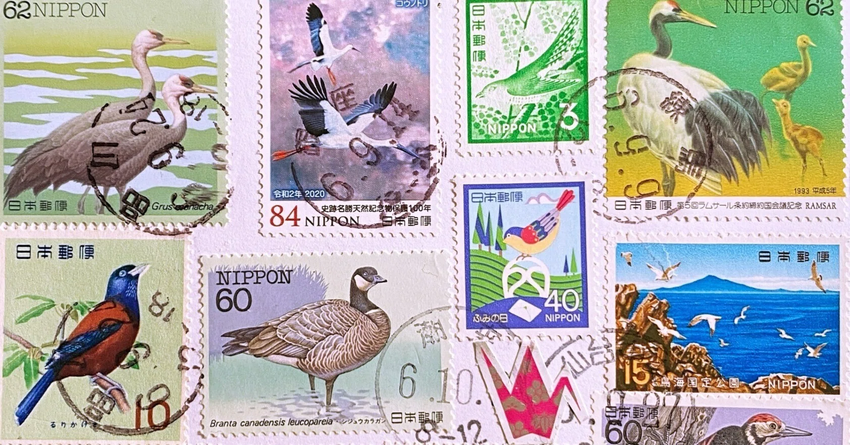 鳥切手 ロ 15銭 銭単位切手 鳥切手 鳥四十五銭カナ ロ号 明治8年（1875年）1月1日発行 未使用糊 鳥