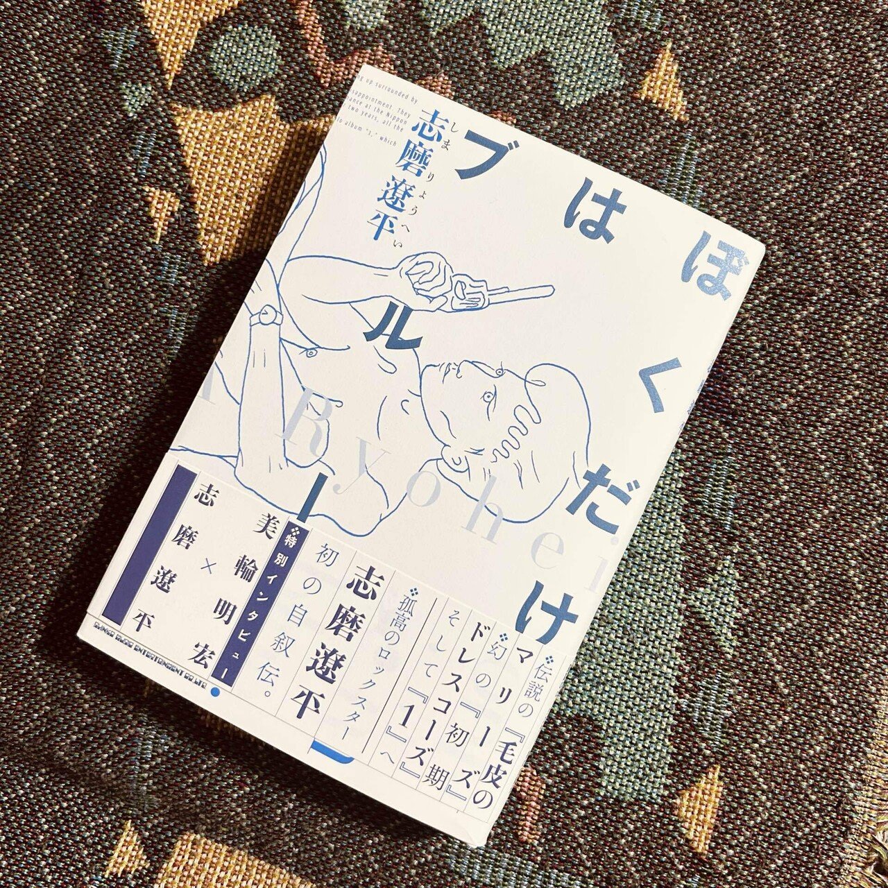 著者サイン本】ぼくだけはブルー（著者：志磨遼平さんサイン入り
