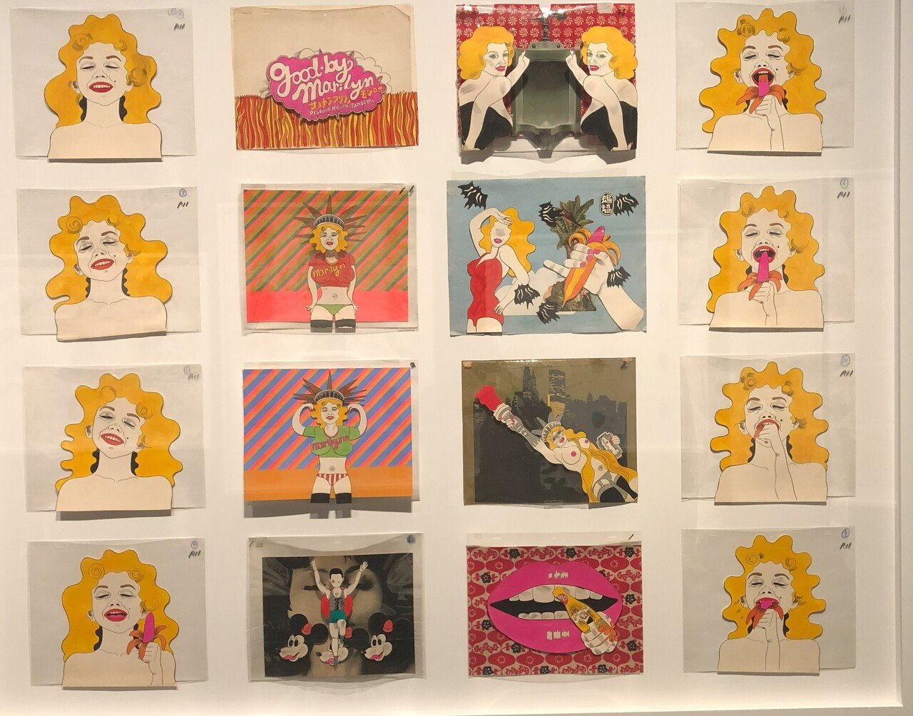 田名網敬一の《Good Bye Marilyn》を観て感じること。昔の方が 田名網敬一の《Good Bye Marilyn》を観て感じること。昔の方が