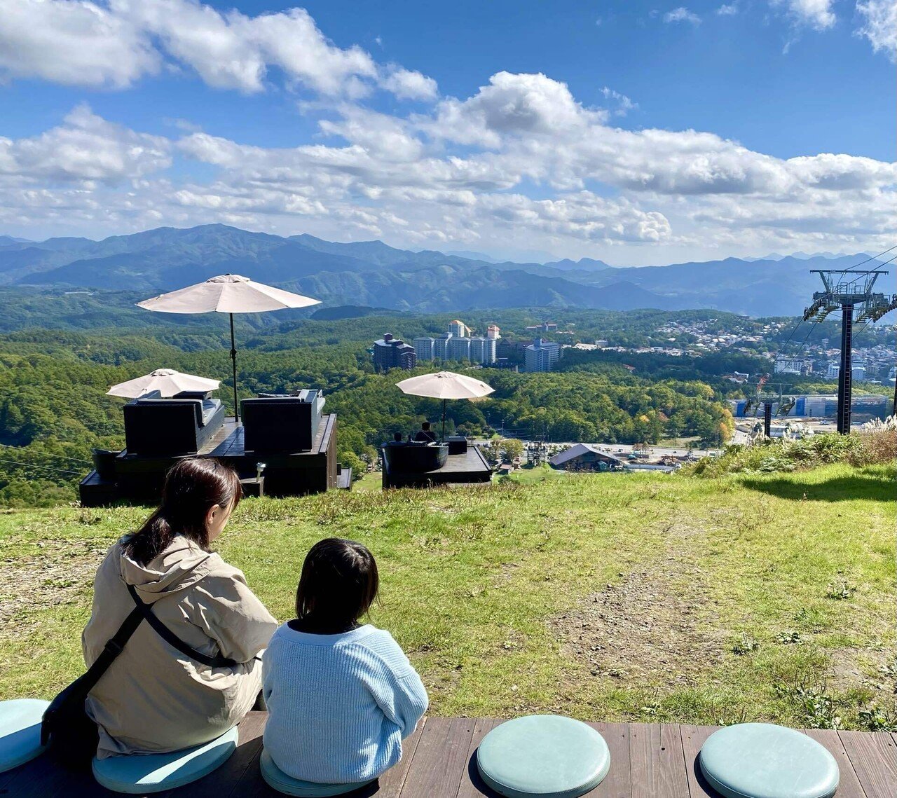 🌲🌟親友家族とはしゃぐ、green seasonの草津スキー場｜ミドリカワアスカ
