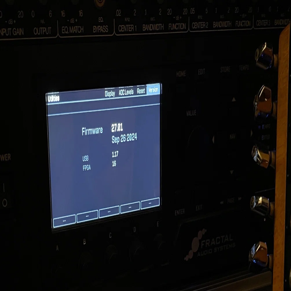 Fractal Audio Systems Axe-FX III Firmware 27(FW27.02) アップデート