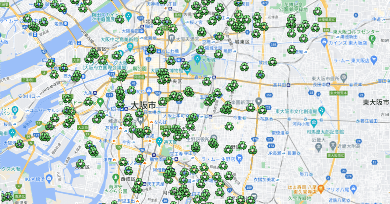 大阪市地図 大阪府大阪市の地図 | Map-It マップ・イット
