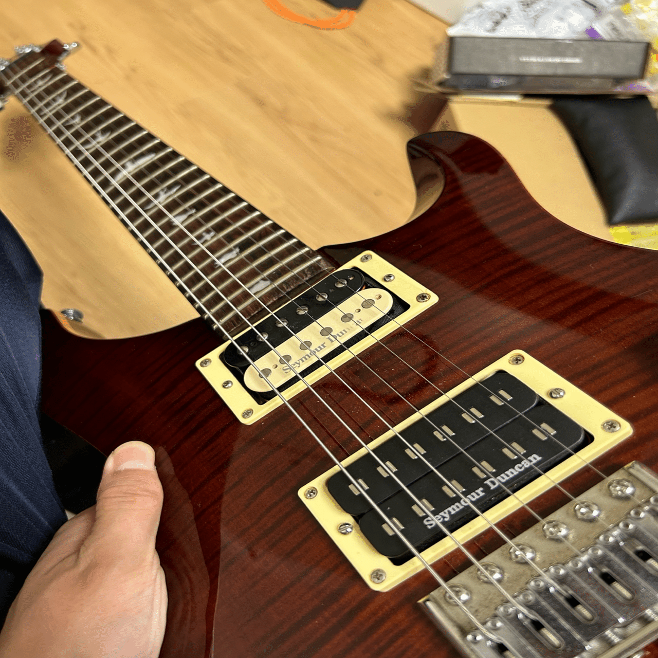 PRS SE改造記｜深夜の人