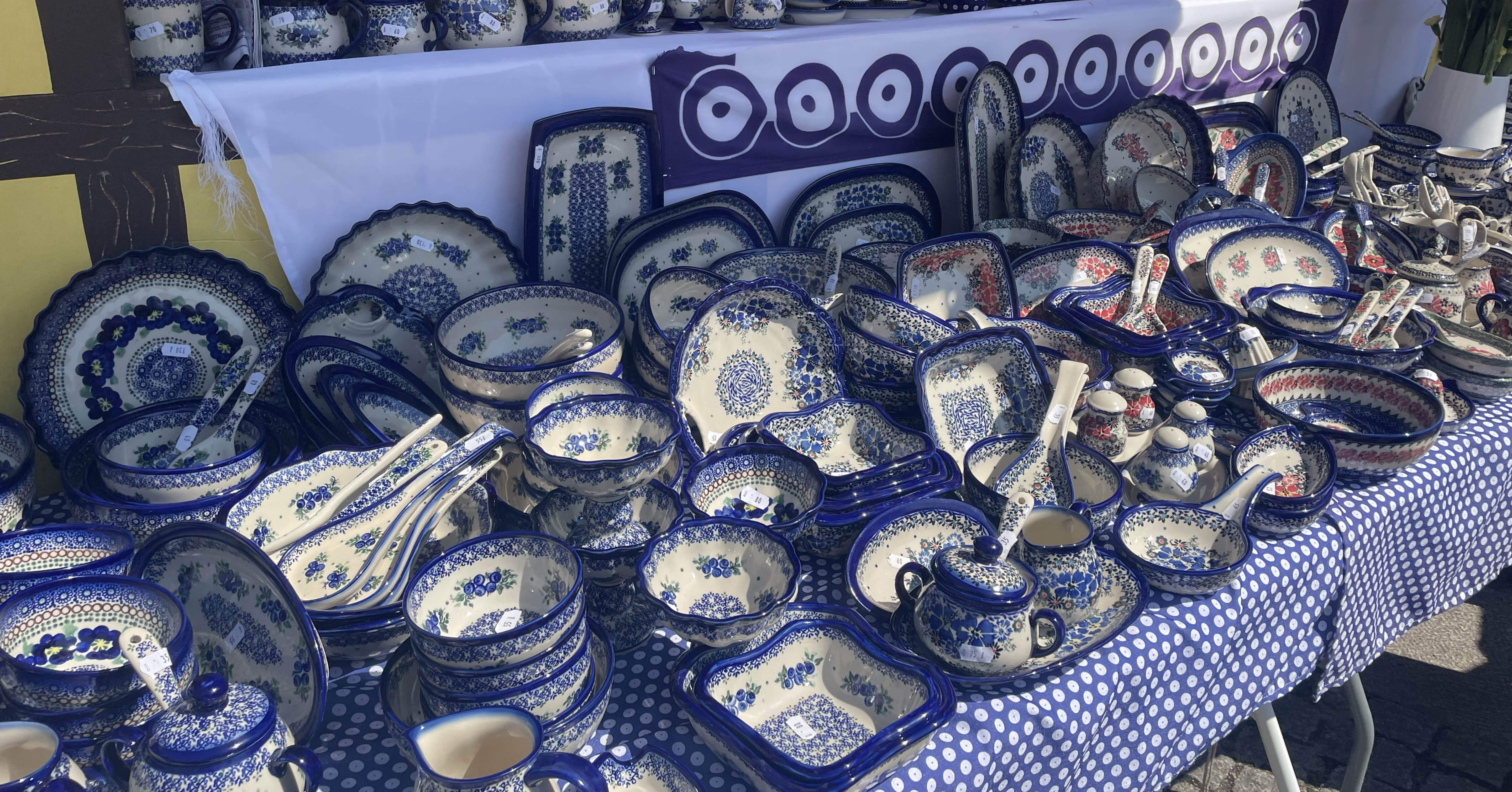 ポーランド観光】Bolesławiec ポーランド食器のお祭り｜模索中の駐妻