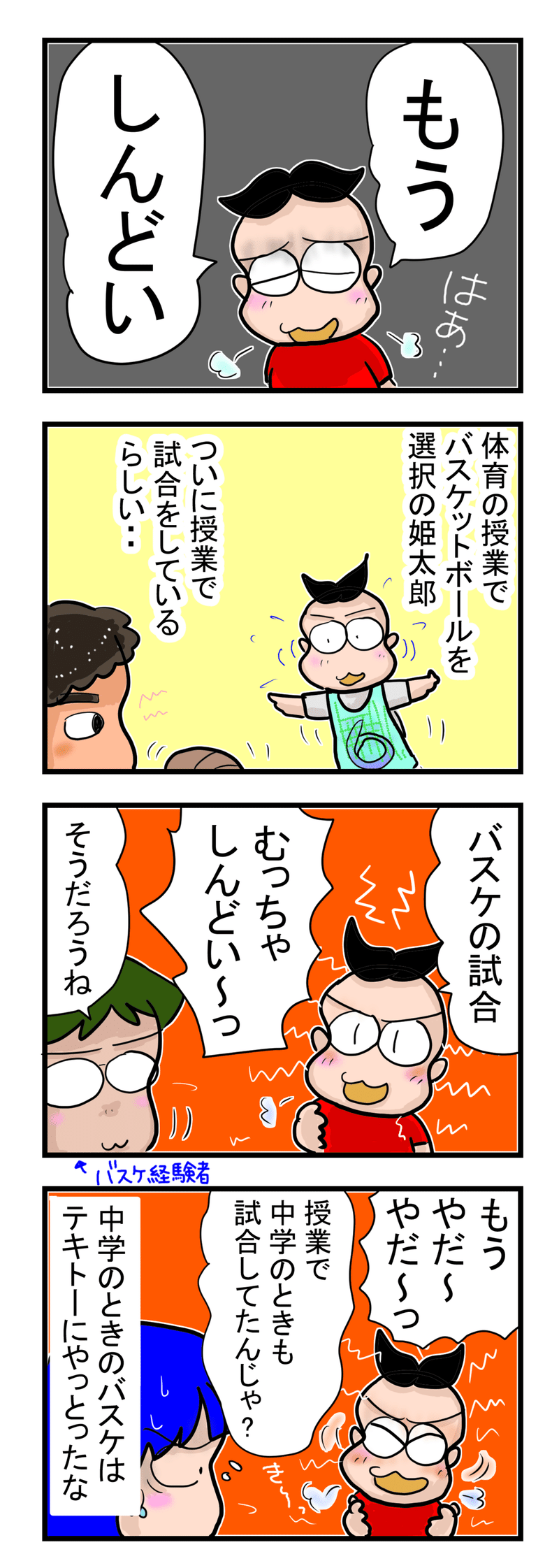 高校男子がようやく気付いたバスケの大変さ やっとなのか まるやま けい Note 高校男子がようやく気付いたバスケの大変さ やっとなのか まるやま けい Note
