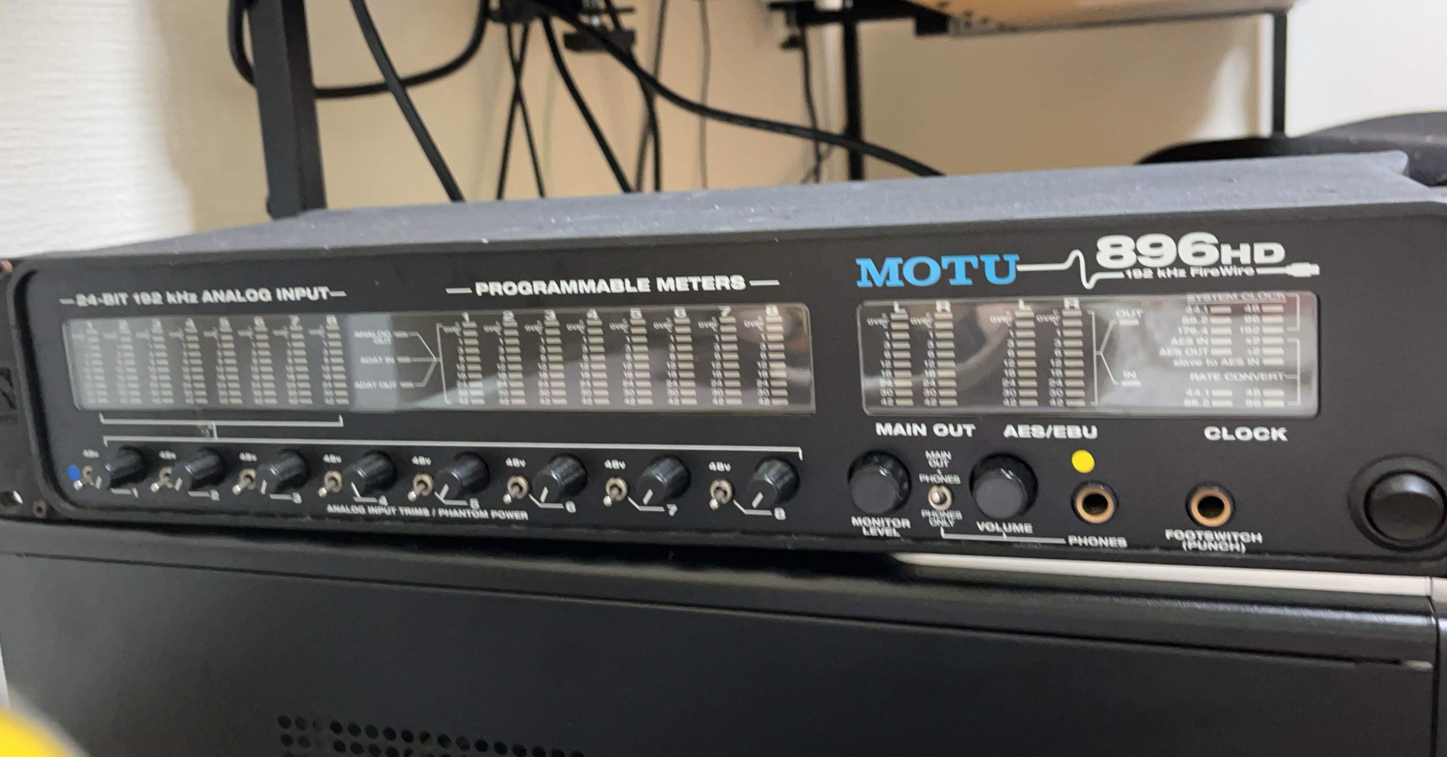 03 MOTU 896HD オーディオインターフェース MOTU 896HD Digital Audio Interface