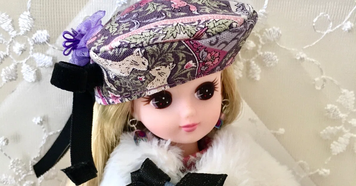 私の作品〜☆リカちゃん 秋のワンピースと帽子☆「秋の連続投稿 