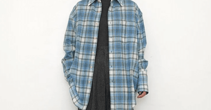 AURALEE 24AW AIRY WOOL CHECK SHIRT オーラリー cc2169878ad5ae12e3d40225c1503d