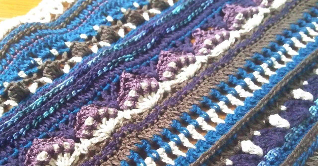 Free Pattern / スパイシーブランケット（Spice of Life Blanket