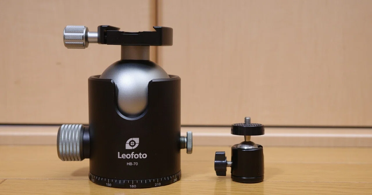 レビュー】Leofoto（レオフォト）自由雲台 HB-70 を購入しました｜やま