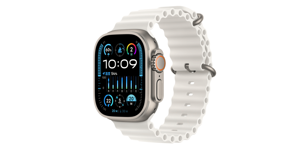 【限定特価】 100メートルの耐水性能で水中も安心！Apple 2は Ultra Watch 腕時計(デジタル)