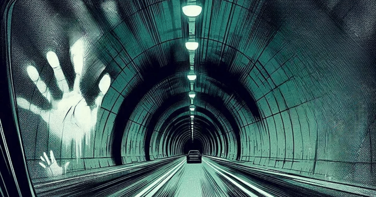 心霊スポットに飾ってあった絵画 紅葉小平次の幽霊 (百物語より) par 北斎, 葛飾 (1760-1849)