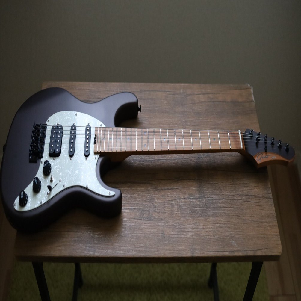 安ギターどこまで改善できるかGrote GR-Standard-S(後編