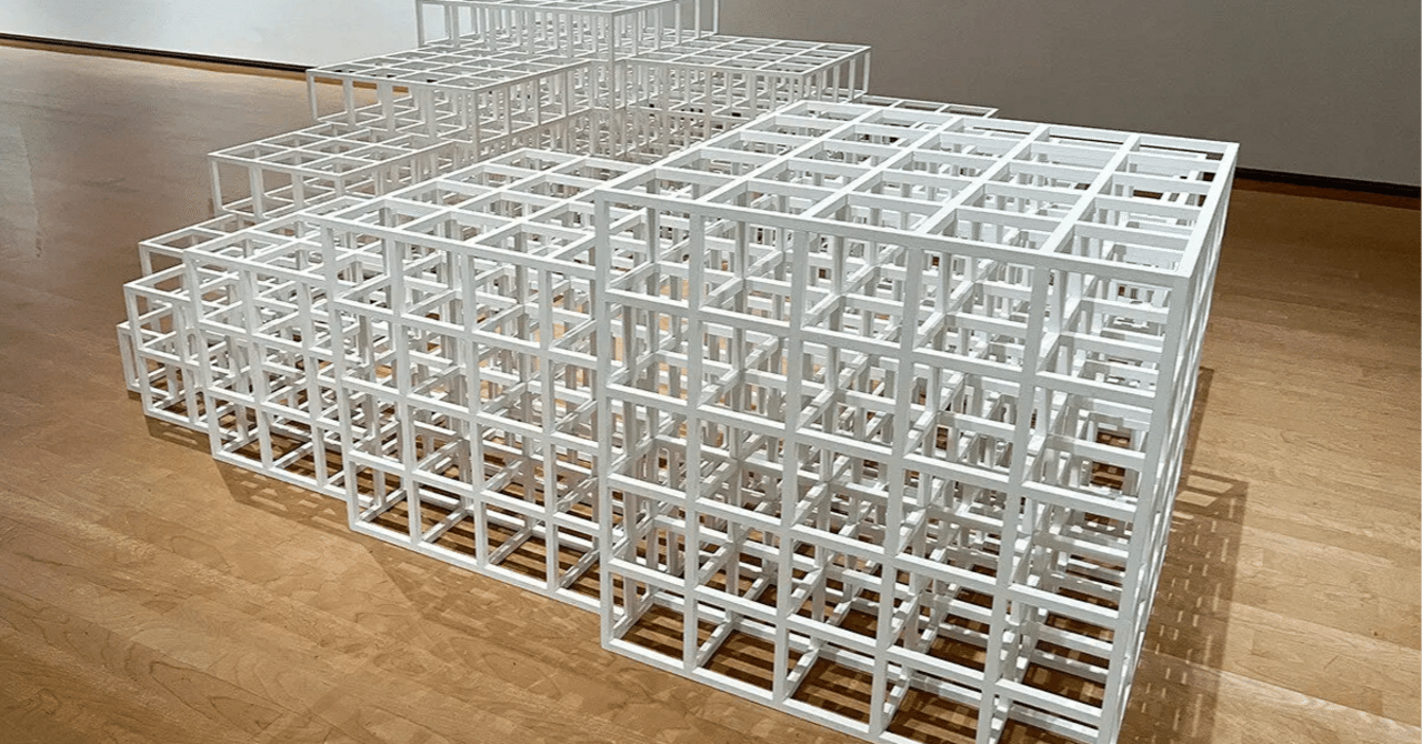 希少）ソル・ルウィット Incomplete Open Cubes の初版本。