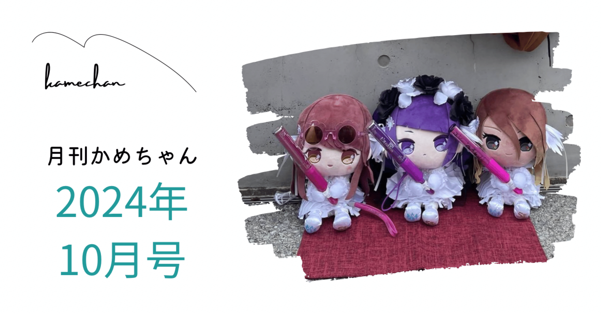 月刊かめちゃん 2024年10月号｜かめちゃん