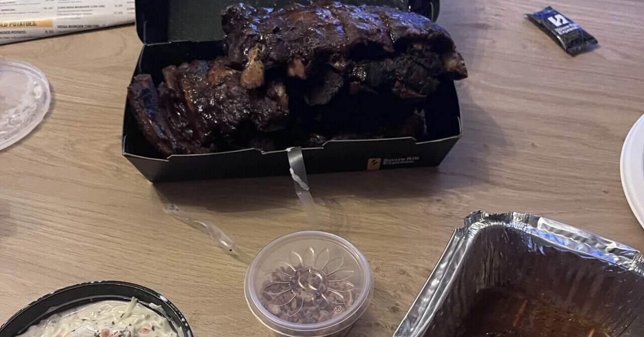 スペアリブ オランダ外食記録 spare Rib express ubereats ｜オランダ