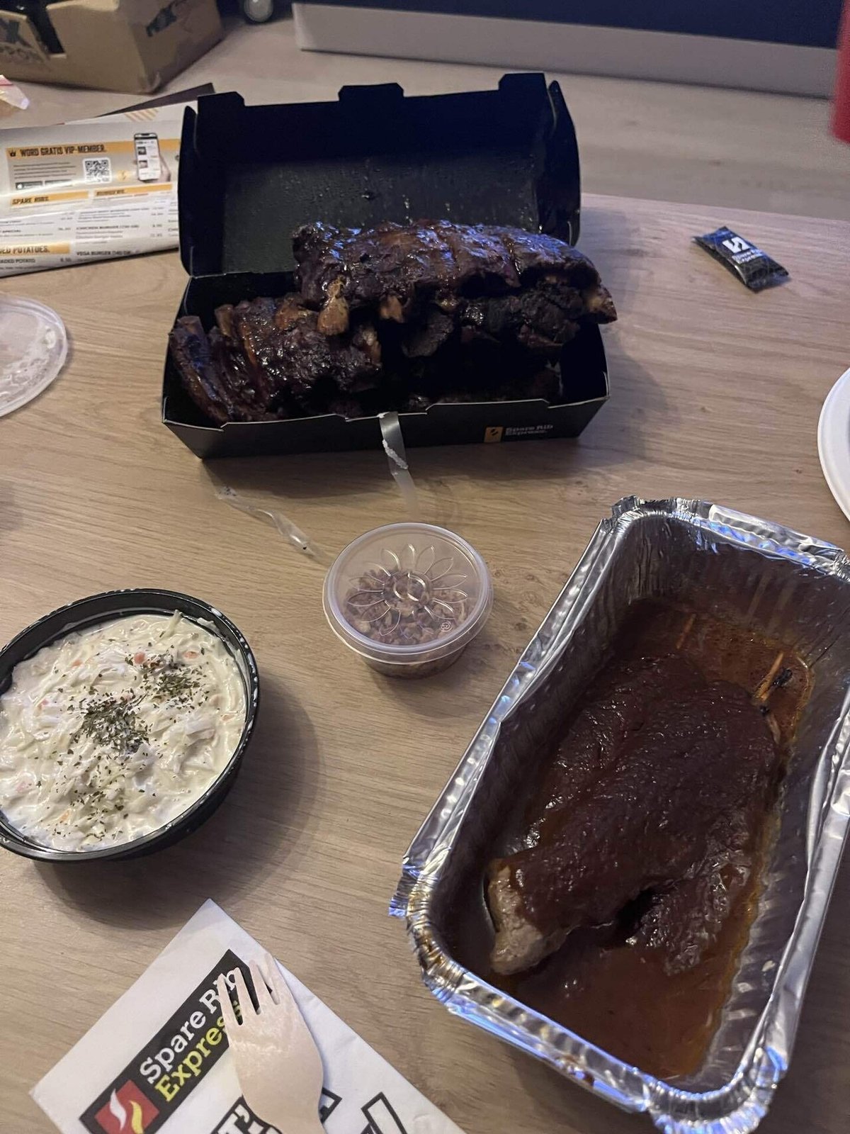 スペアリブ オランダ外食記録 spare Rib express ubereats ｜オランダで婦人科疾患を抱えながら帯同中