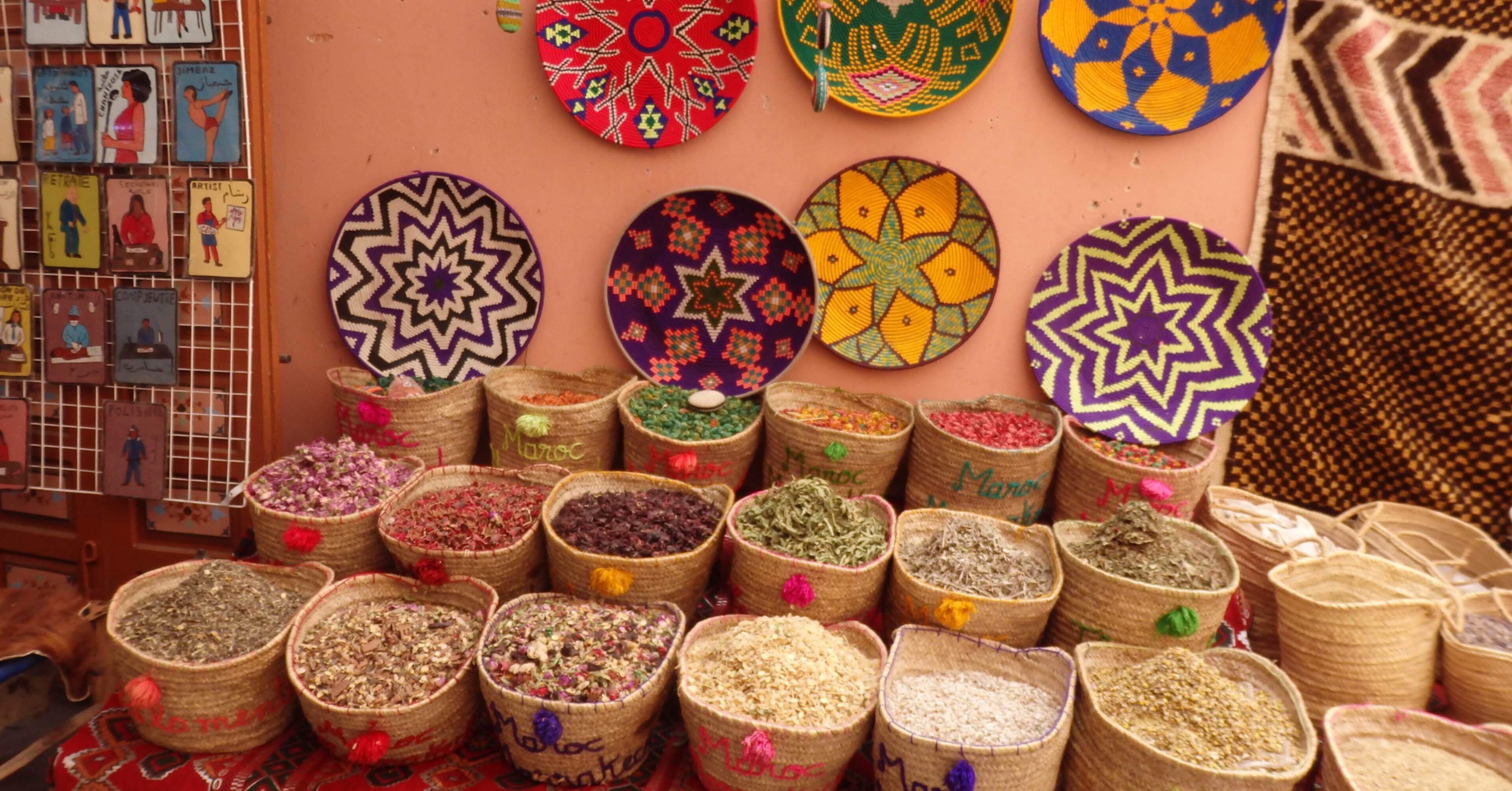 Beardsley バックプリントワンピース モロッコ マラケシュ Beardsley バックプリントワンピース モロッコ マラケシュ