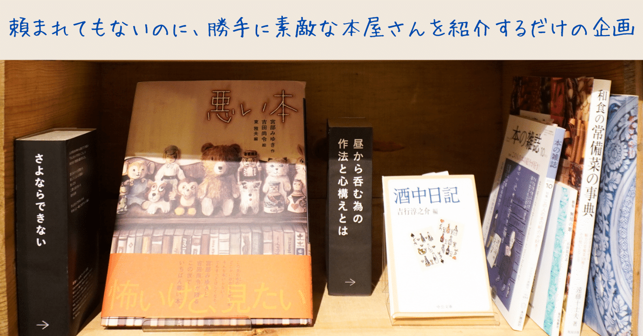 すぐに役立たないけど、いつか役に立つかもしれない本に出会える書店