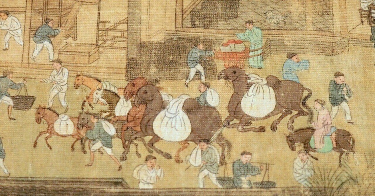 眺めてるだけで楽しい！ 中国・明末の人たちの様子が細かく描かれた