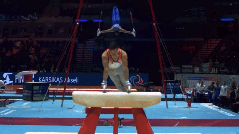 体操の技を覚えよう【あん馬02】旋回技(旋回/開脚旋回/ロシアン)｜翔