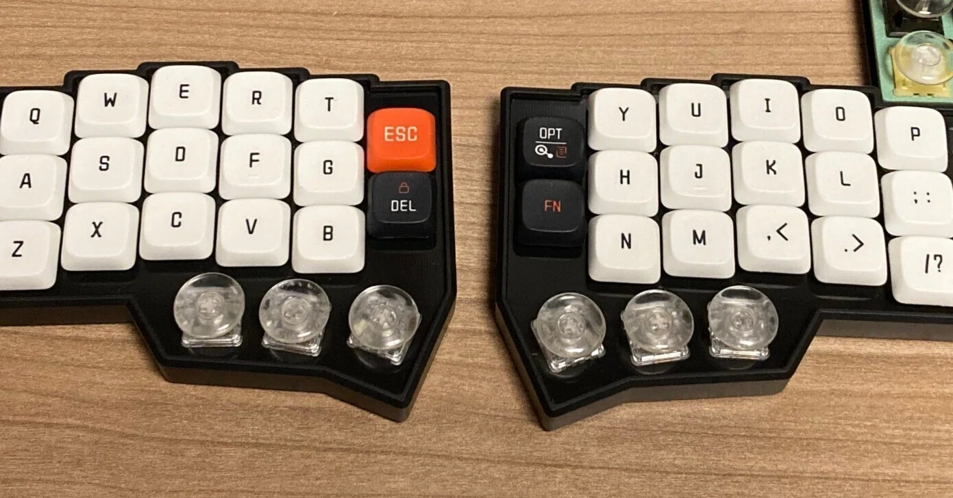 Choc様 Kailh Choc v2系スイッチの互換性について｜ラクダエン