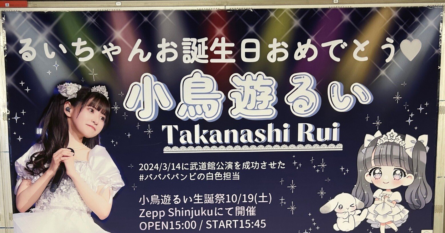 ババババンビ 小鳥遊るいちゃん生誕祭2024へ行ってきた！半端なく