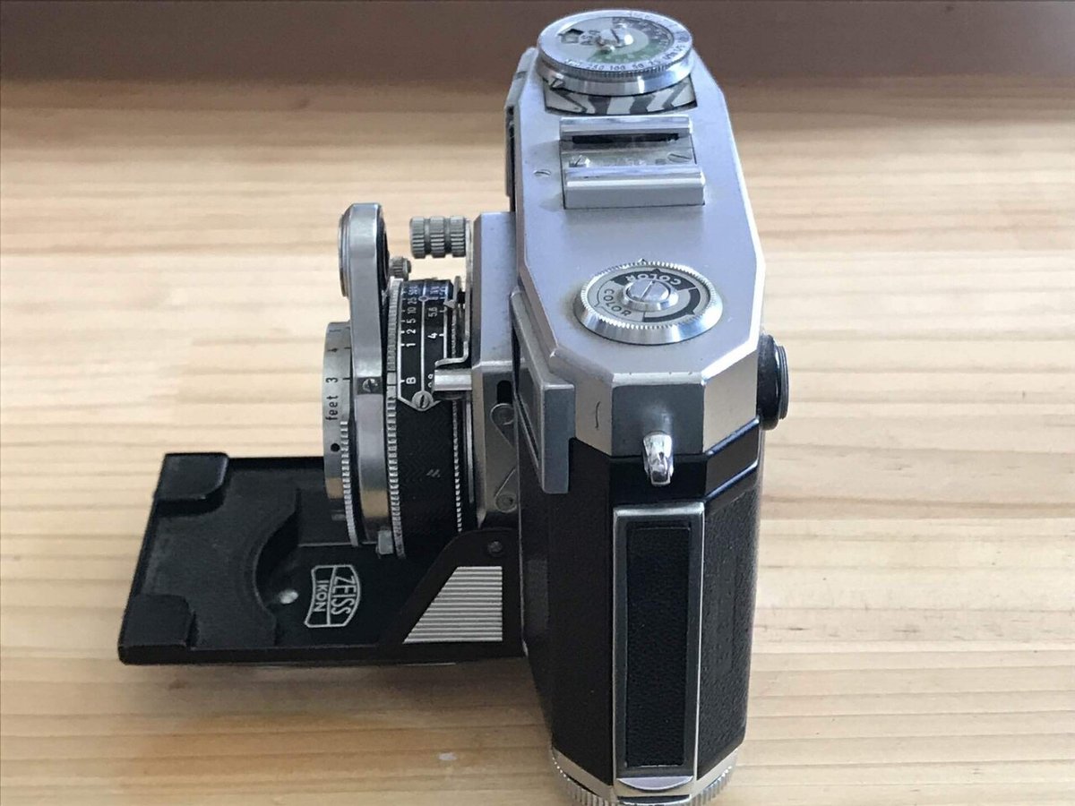 美品独製アンティーク ツアイス イコン コンテッサ35テッサーF2.8  