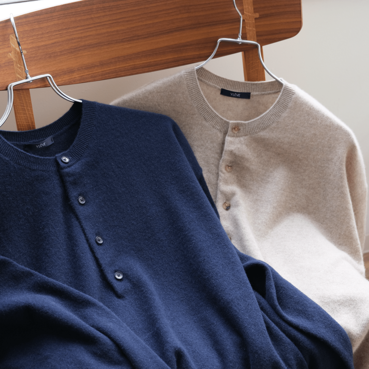 美品　イレーヴ　YLEVE　カシミヤニット　NOBLE　クリーニング済み 美品 イレーヴ YLEVE カシミヤニット NOBLE クリーニング済み YLEVE