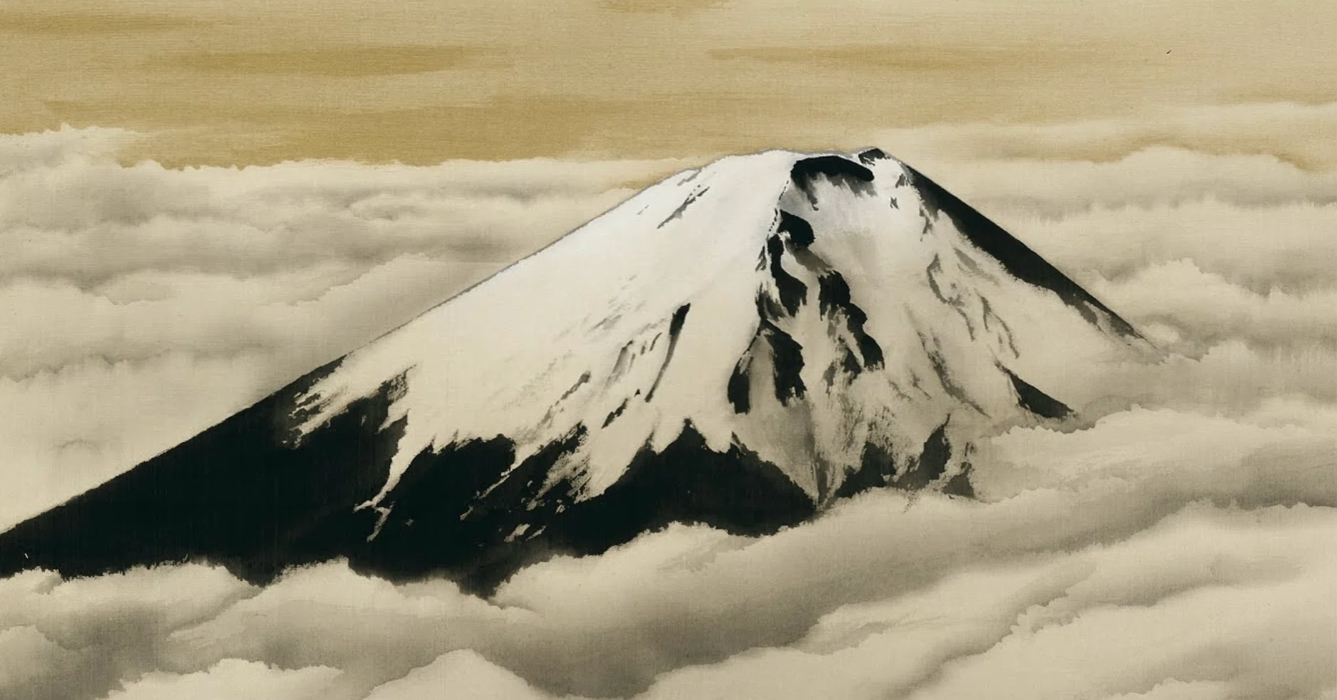 横山大観】日本画/彩色 「國破山河在」 査定 買取 致します。｜井浦歳