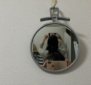 洗面所でヘアーセットをしながら 同時に髪の後ろも確認できる方法 ゆみなか 効率化オタク主婦 Note