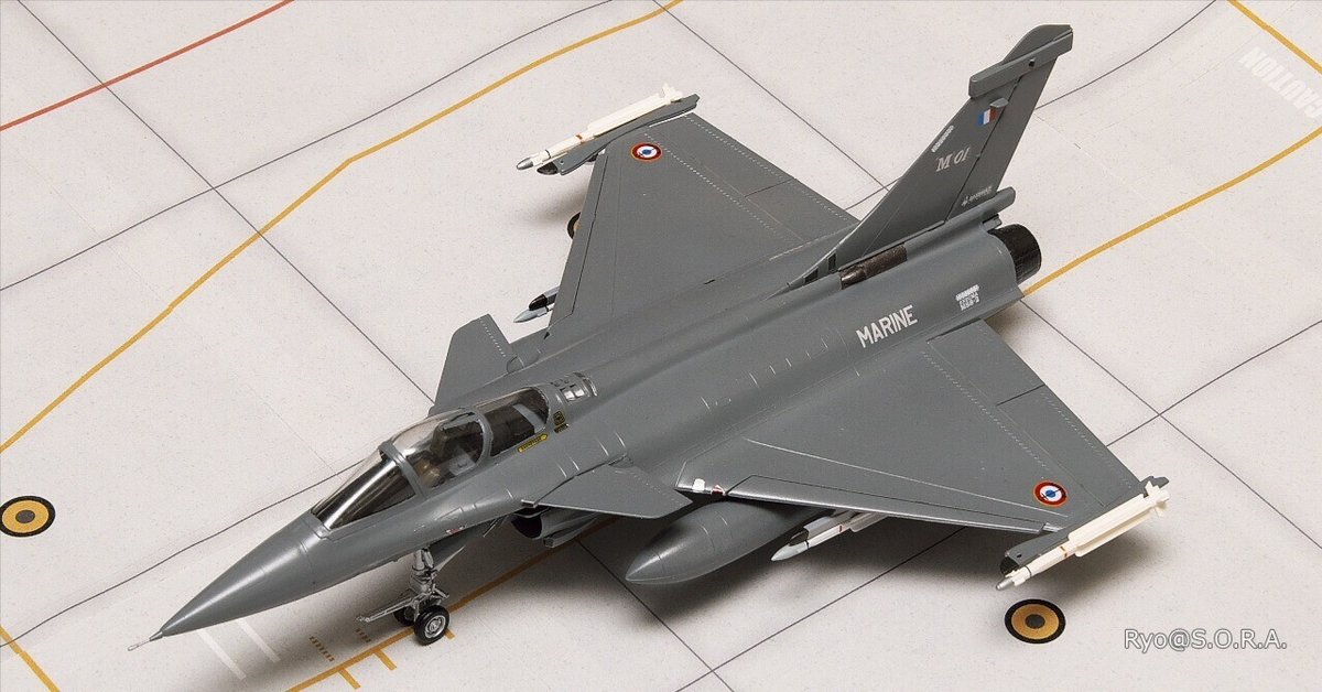 プラモデル製作記 イタレリ 1/72 ラファール M｜Ryo@S.O.R.A.