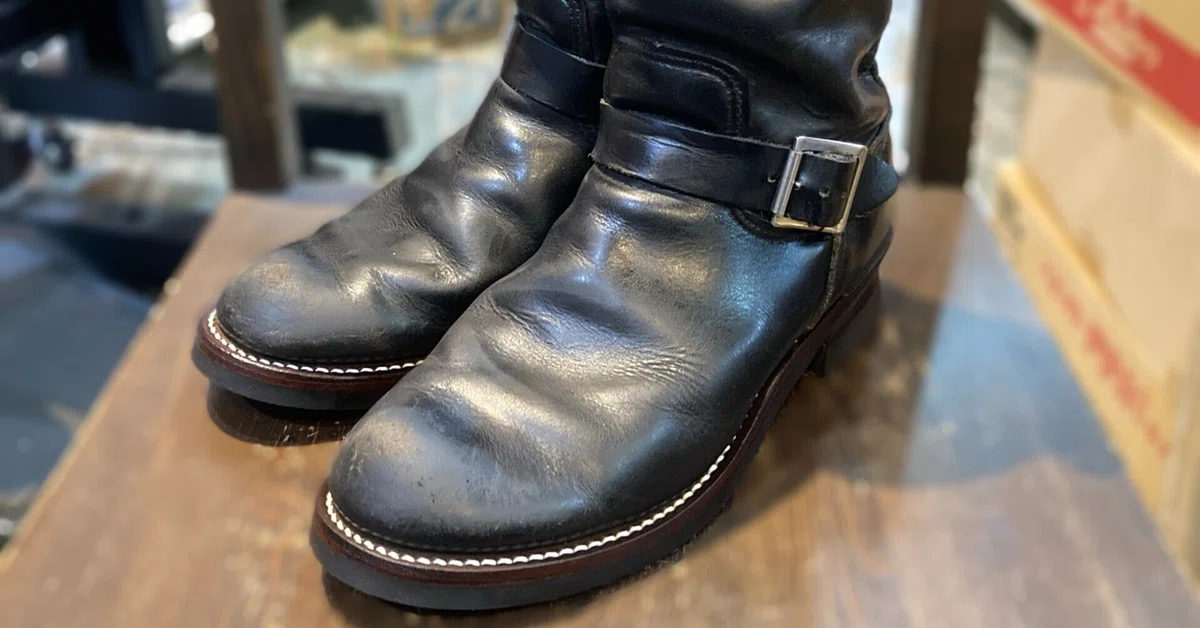 レッドウィング エンジニア968 スチール無しredwing バイクブーツ