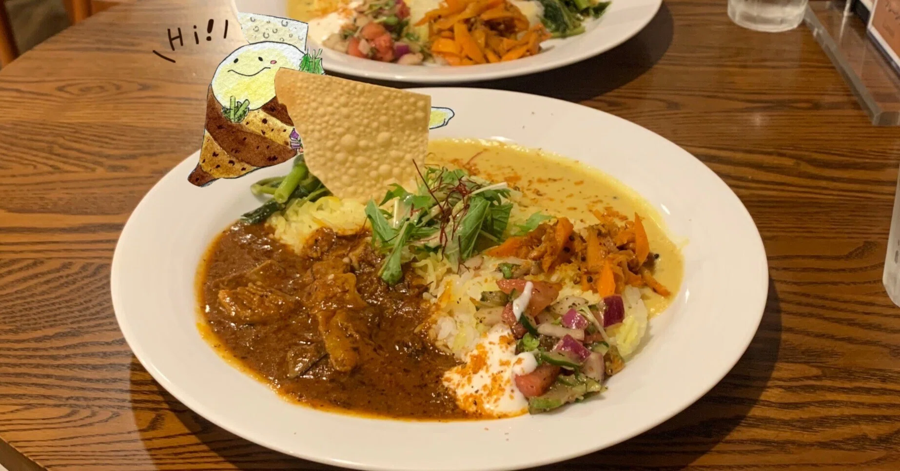 コヨーテきまぐれ牛スジカレー@Cafe COYOTE(尾道/広島)｜らっこピペ_