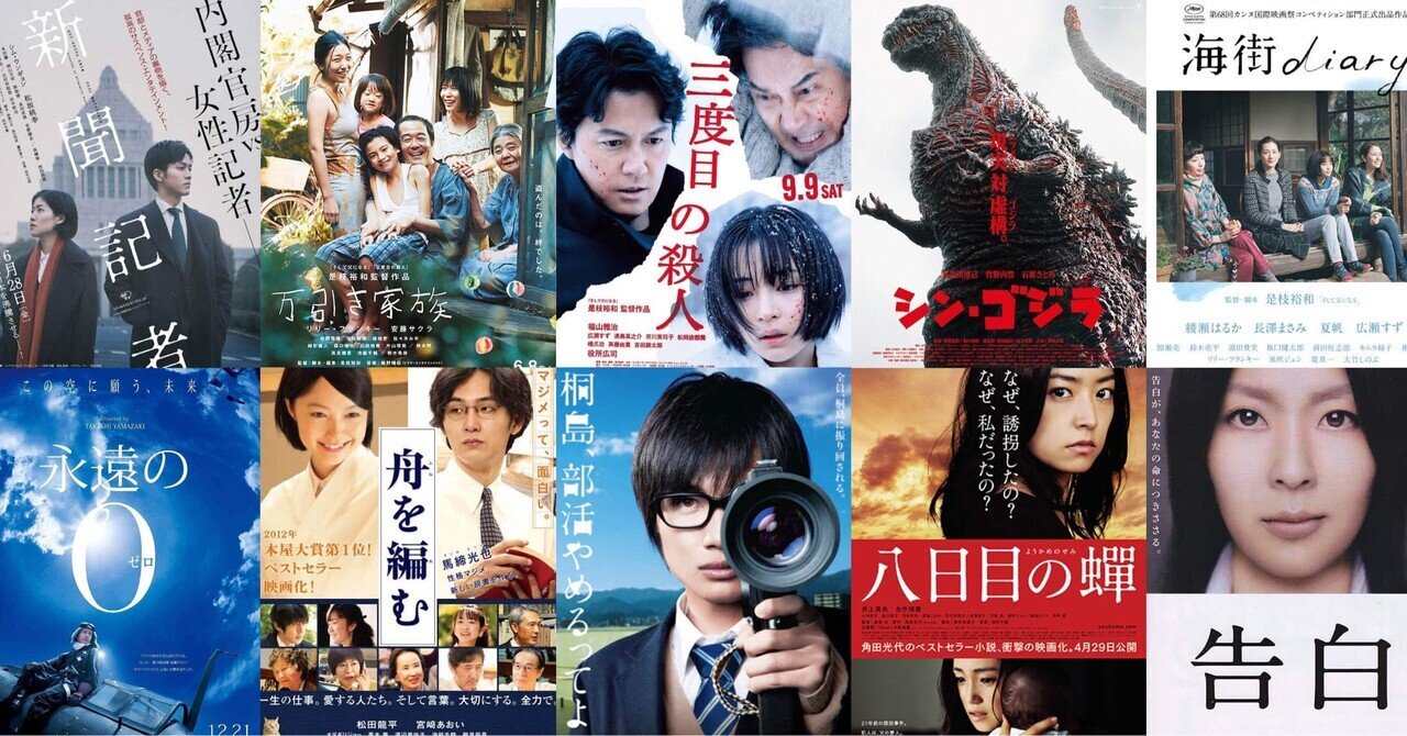 第1回】これまでの日本アカデミー賞 作品賞は納得か!? 個人的な好みだけで検証してみた。【2023年〜2010年まで】｜トマトくん