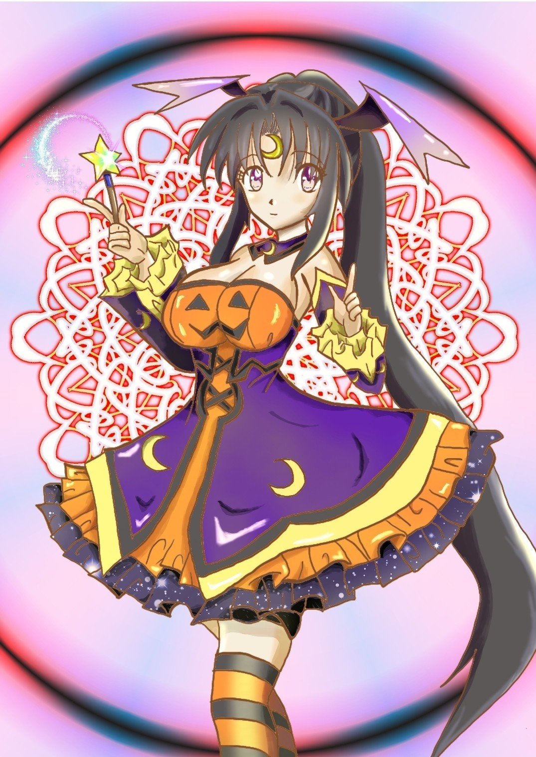 月光天乱舞の黒木ハロウィン衣装19 Rokuna Note