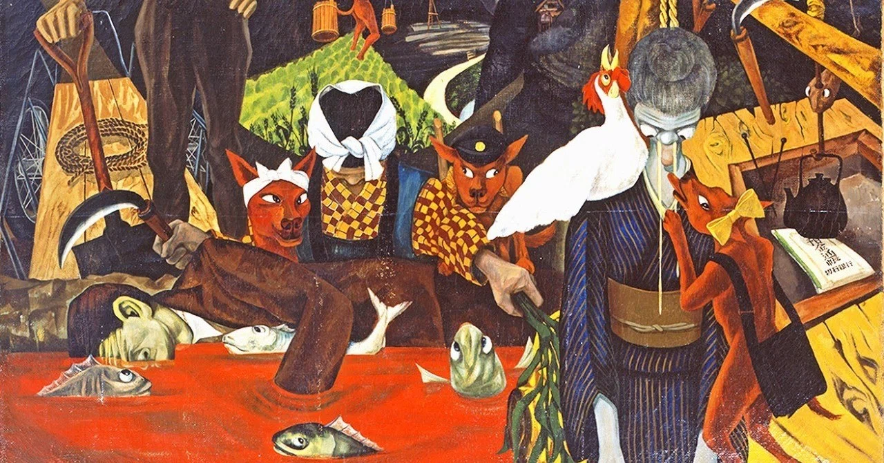 あけぼの村物語-東京国立近代美術館蔵