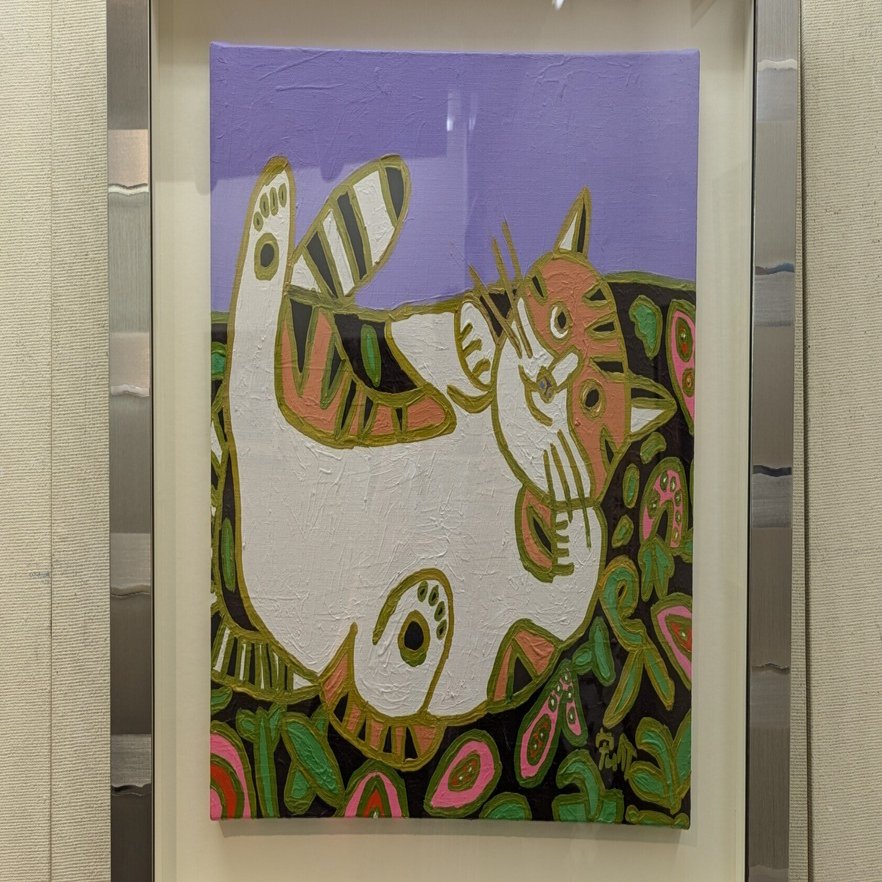 ライオンの隠れ家』みっくんが描く動物たち。アーティスト太田宏介さん