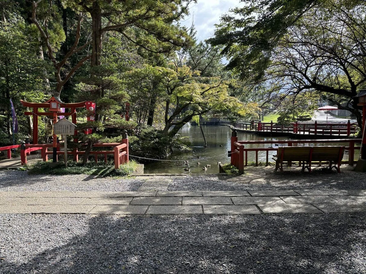 間々田八幡宮にいったよ|利麗