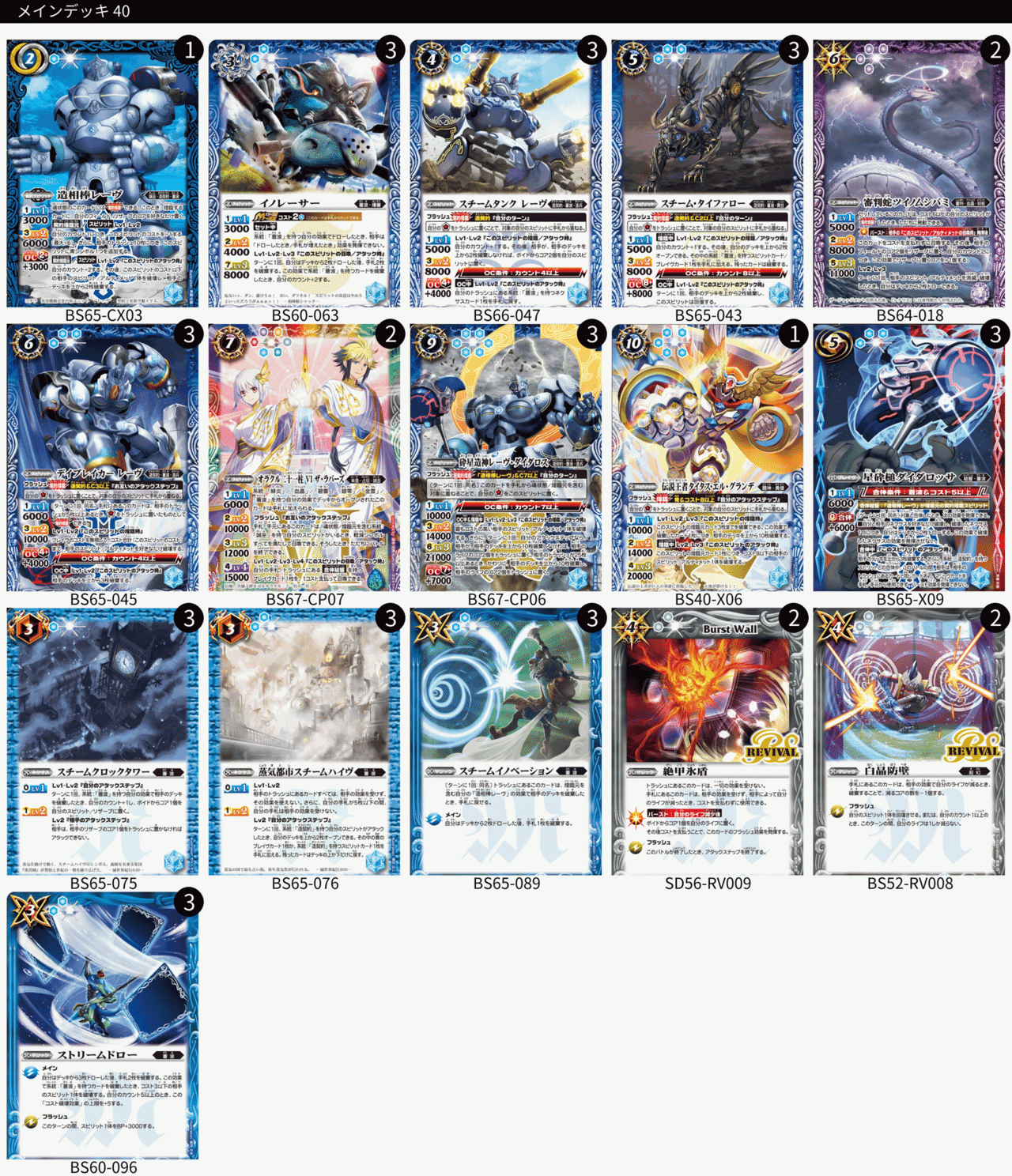 バトルスピリッツ デッキの組み方|スラ バトルスピリッツ デッキの組み方|スラ