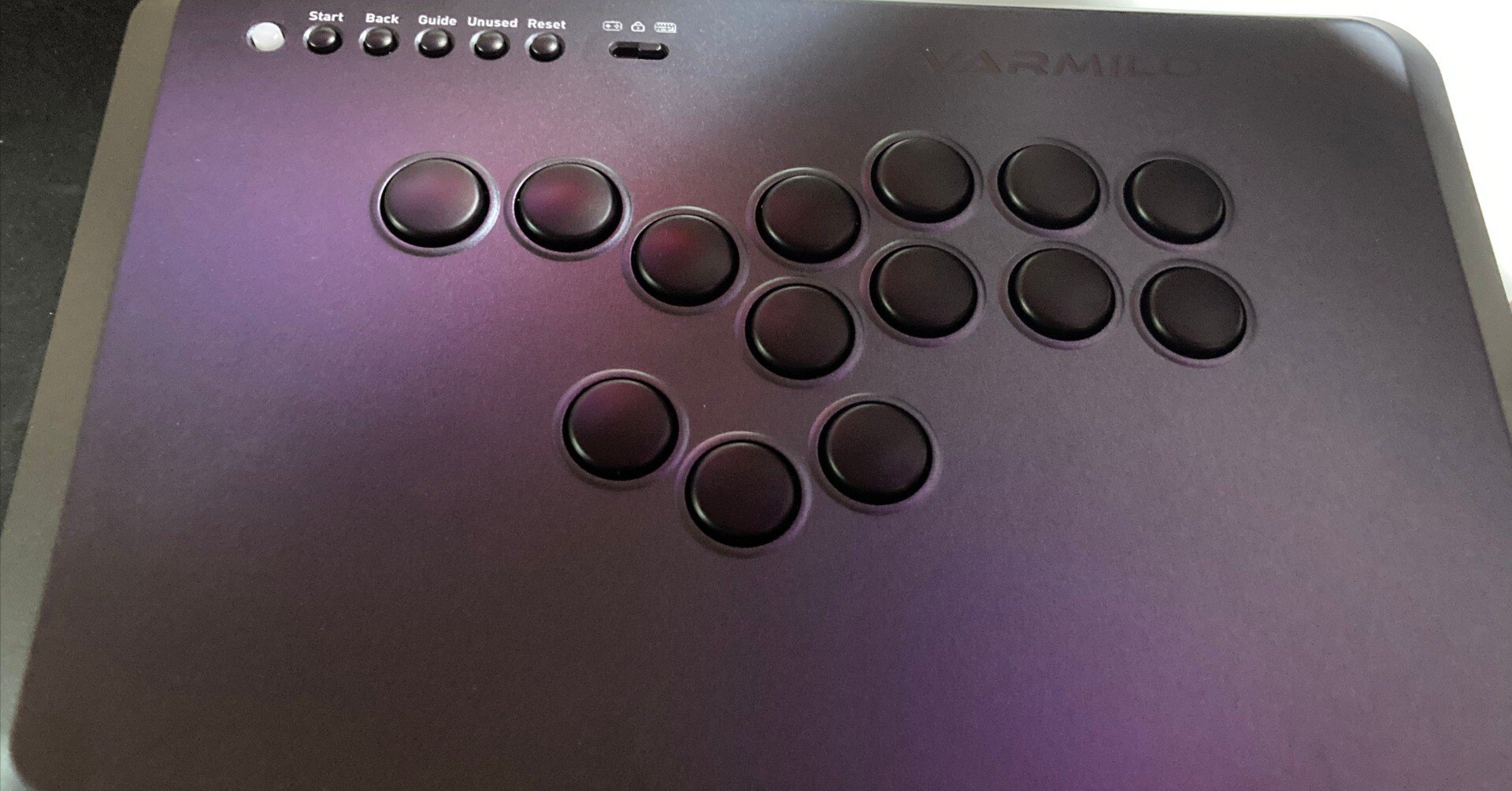 VARMIRO FK2 BLACK 未開封　レバーレスアケコン VARMILO FK2(不屈) ブラック ラピッドトリガー搭載レバーレス