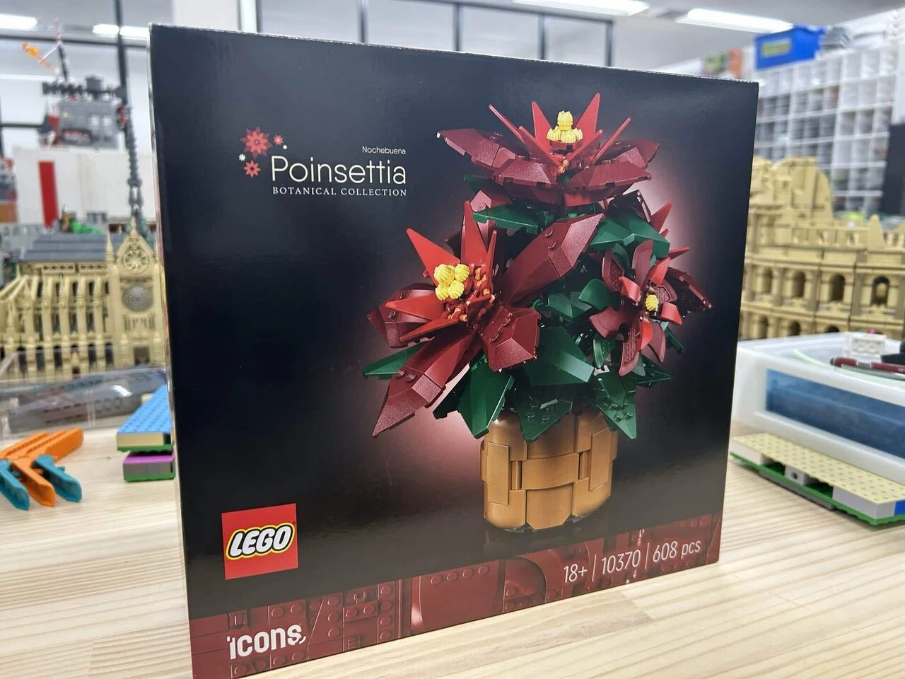 LEGO アイコンズ ボタニカルコレクション ポインセチア 10370 LEGO アイコンズ ボタニカルコレクション ポインセチア 10370
