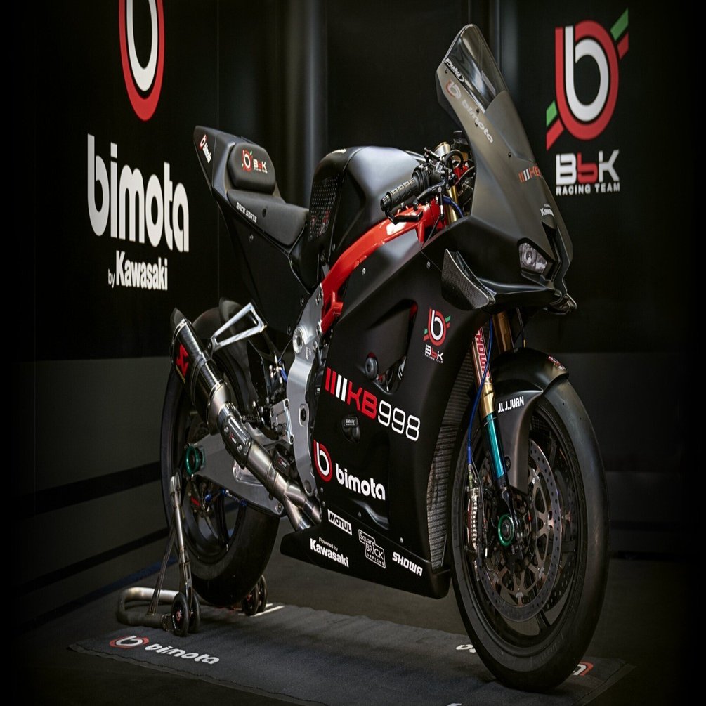 速報 Bimota by Kawasaki KB998｜2輪ロードレースチラシの裏