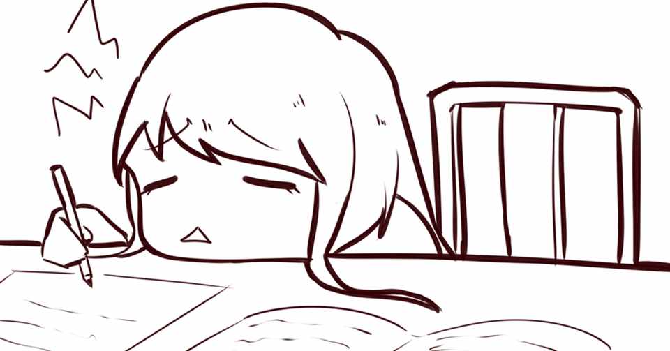 イラスト制作の振り返りと 技術熟達における言語化思案 トライタム Note