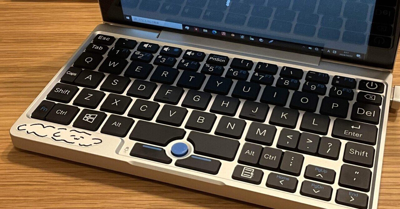 GPD Pocketへの印象と創作の姿勢について｜てけみん
