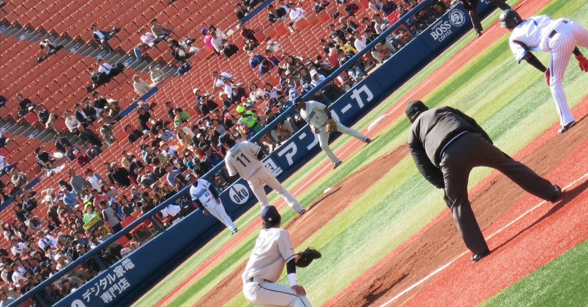 ４／２２（土）東京ドーム　巨人vs阪神　外野席レフト側　１８列ペア