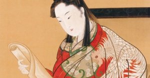 美人画 今日の一枚）女性日本画家-河鍋暁翠の美人画「寛永時代美人図