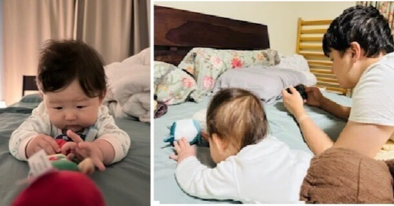 Baby's Joyful Exploration: Nurturing the Body—Achieving a Flexed ...