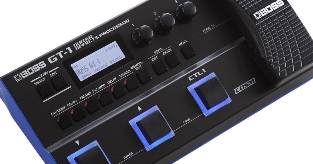 BOSS GT-1 は2024年現在でも最強のマルチと言わざるを得ない5つの理由