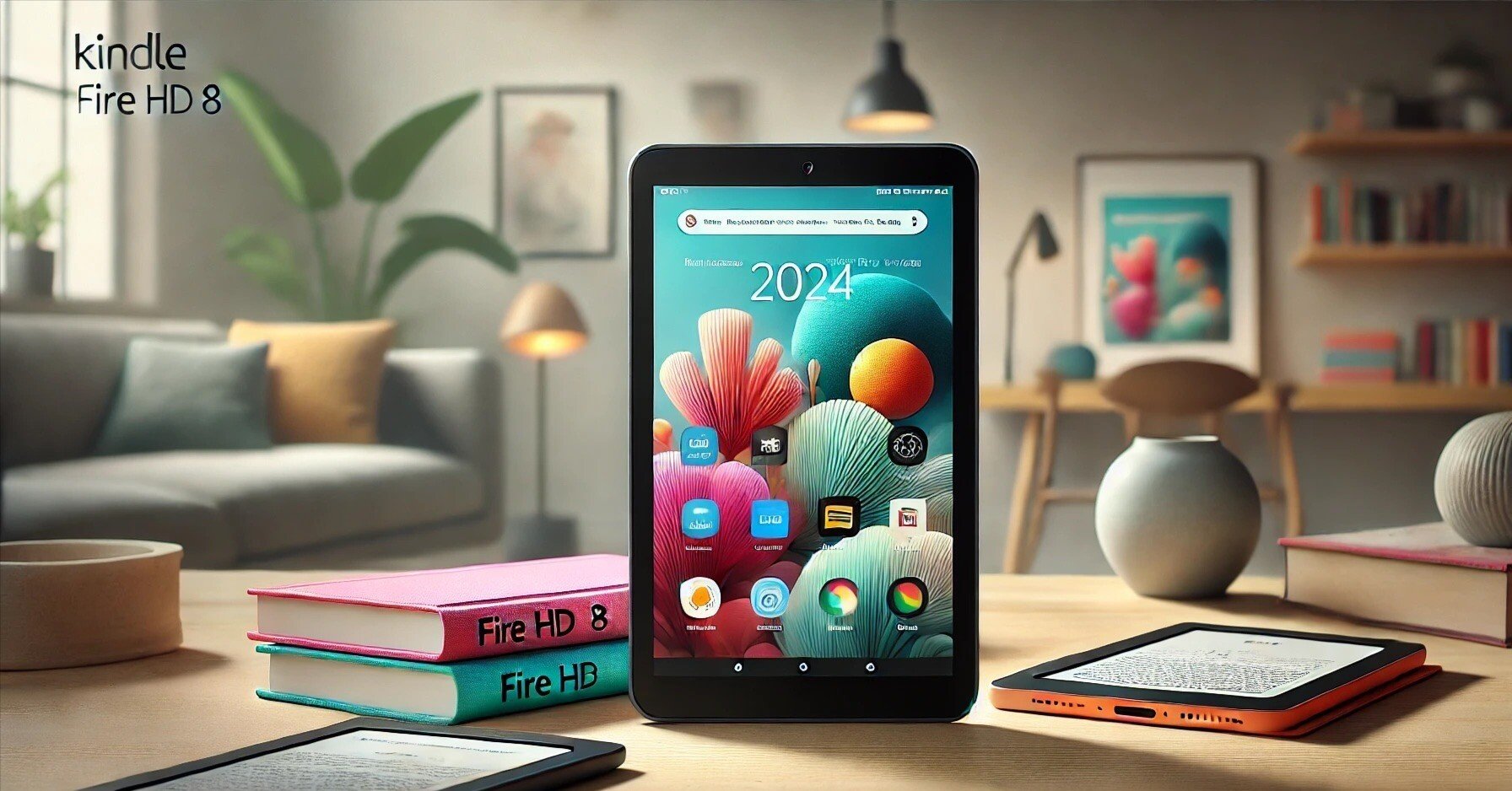 電子書籍用にFire HD 8 タブレット 2024年モデル(64GB、4GB)を買ってみ